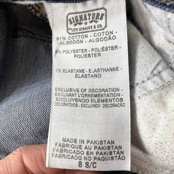 Levis Signature Modern Bootcut Jeans Size 8 - Picture 8 of 10